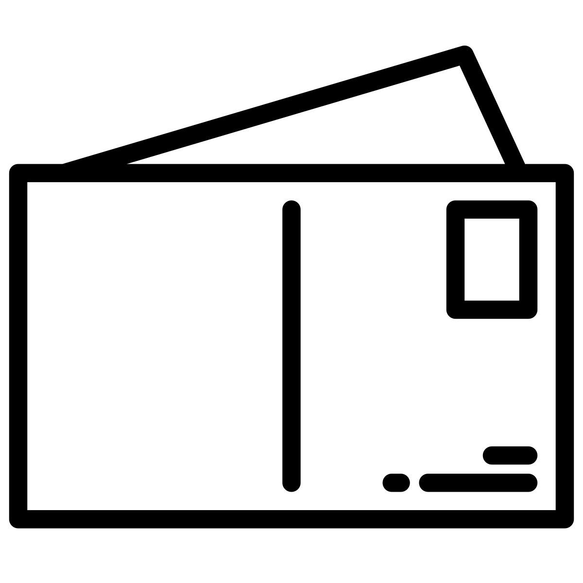 postcard icon