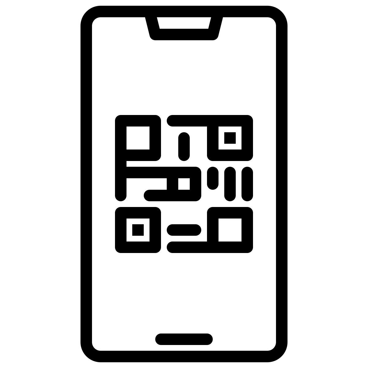 código qr icon