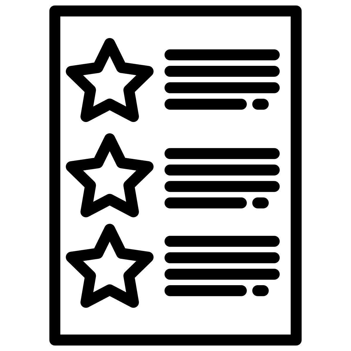 rating icon