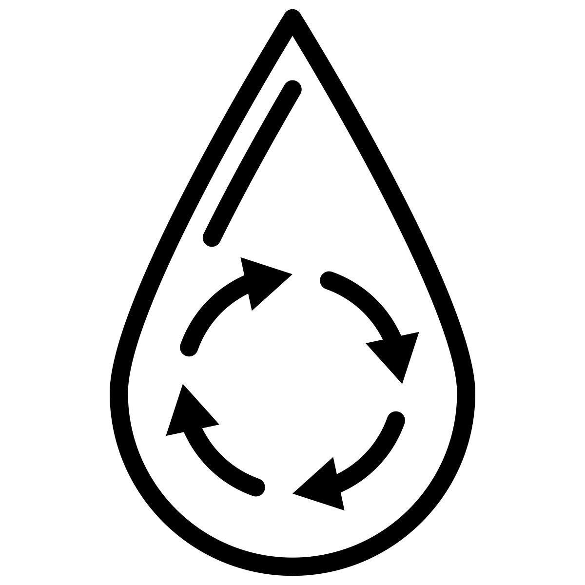 water recycle icon