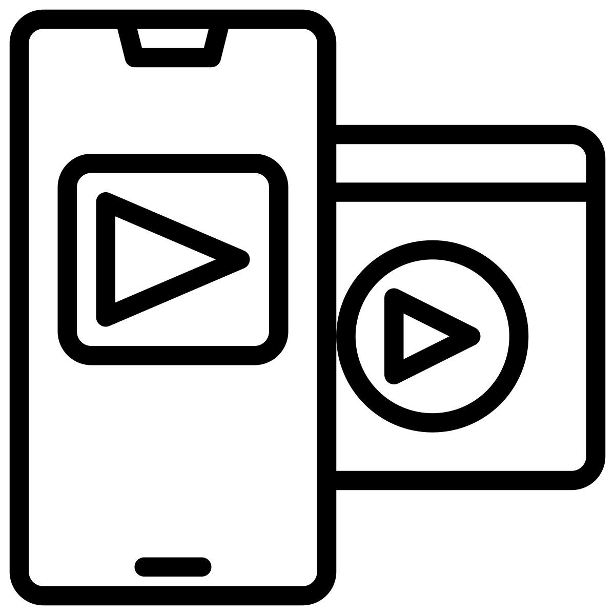 responsive icon