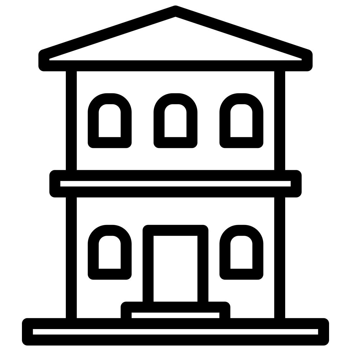 retirement home icon