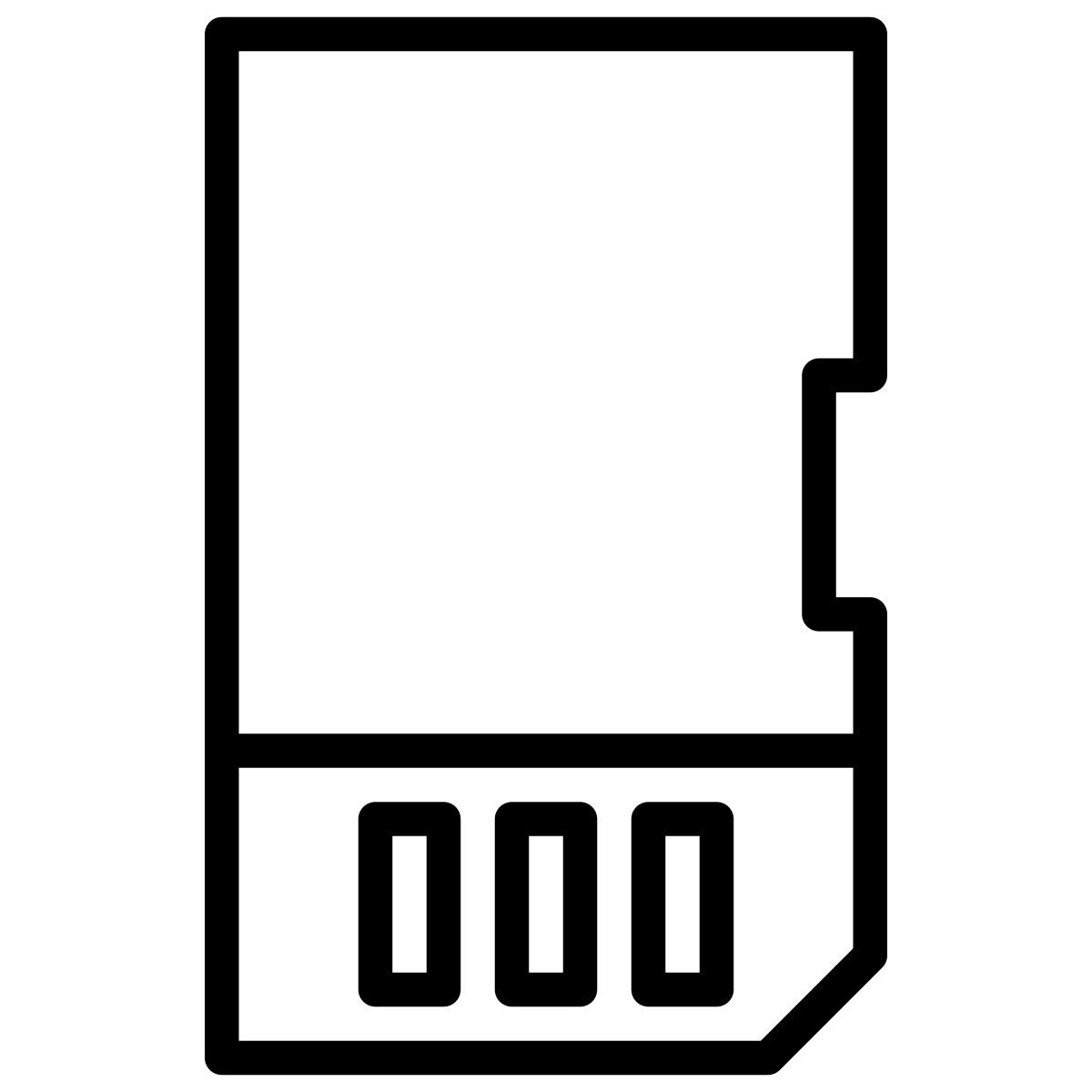 sd card icon