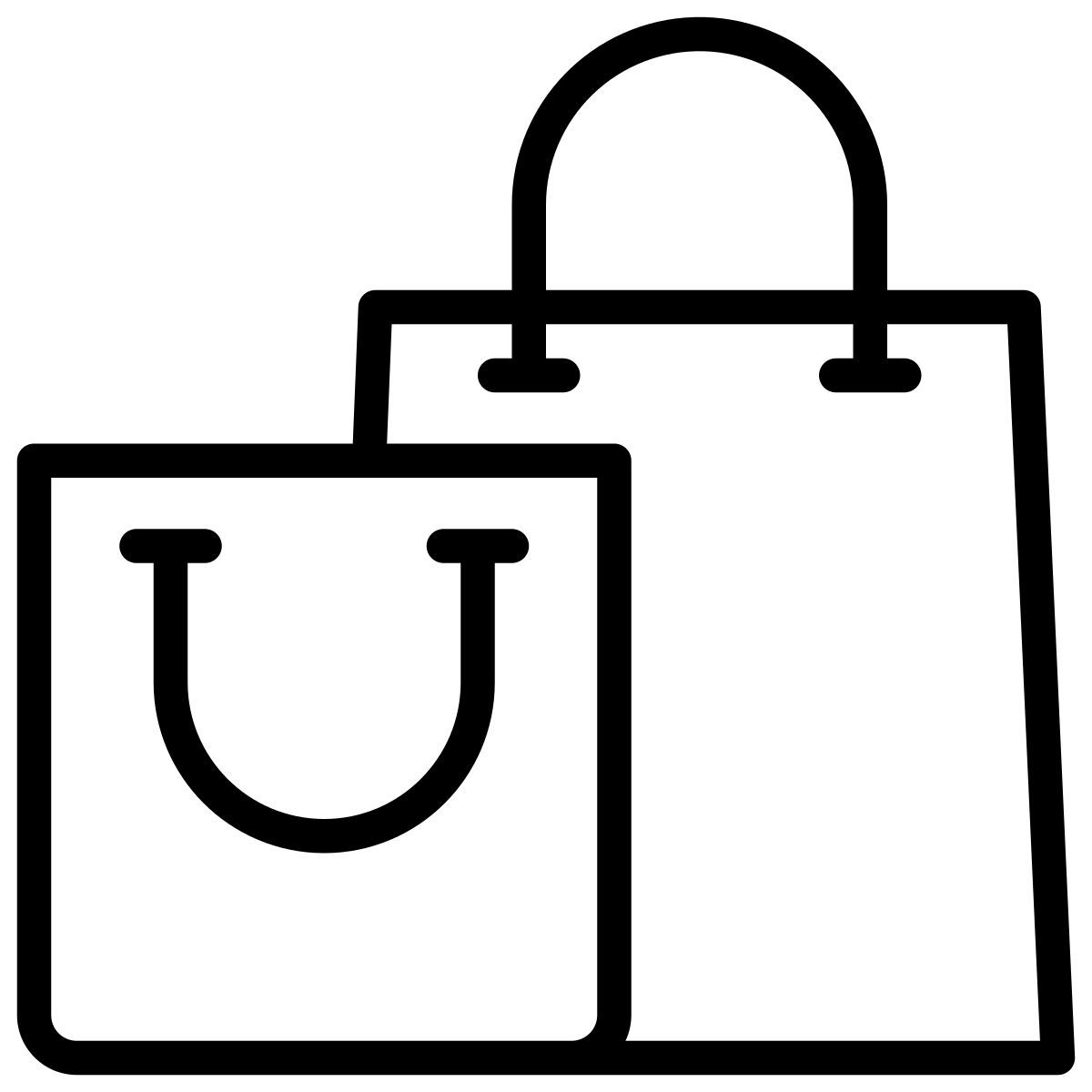 shopping bag icon
