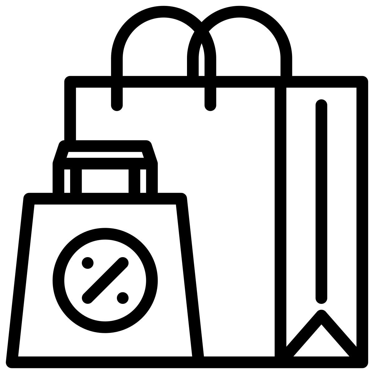 shopping bag icon