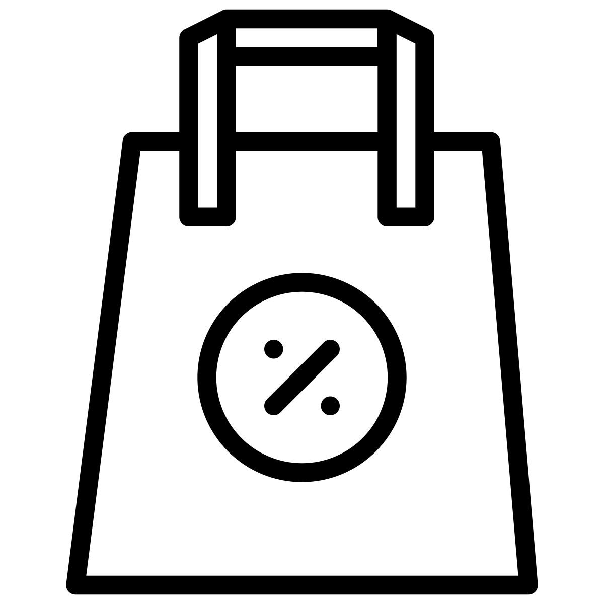 shopping bag icon