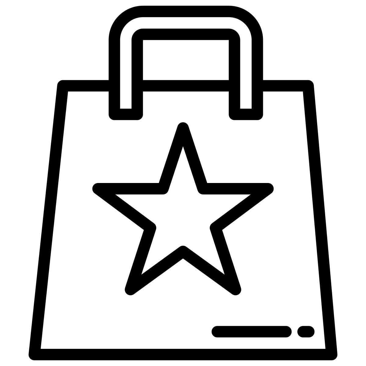 shopping bag icon