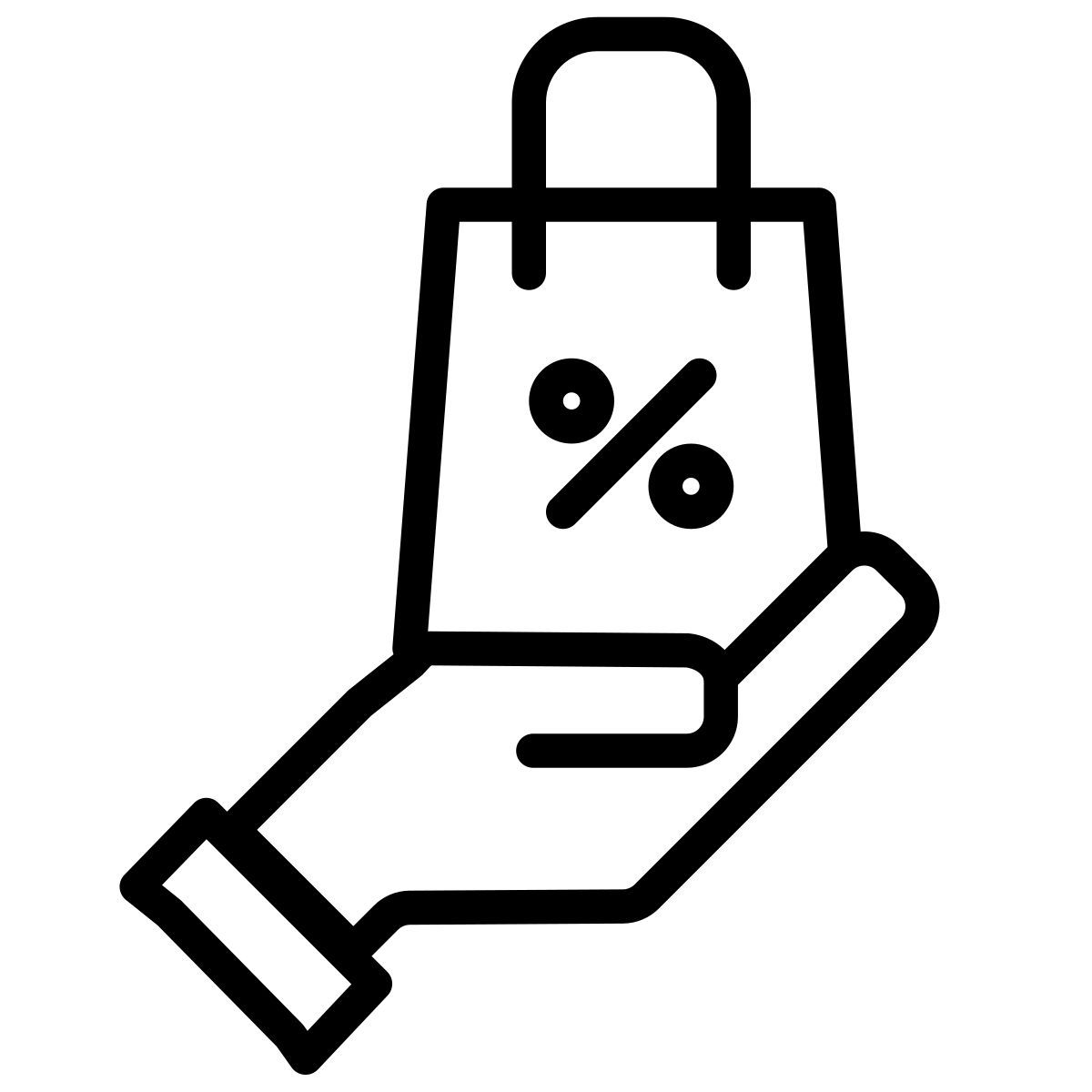 shopping bag icon