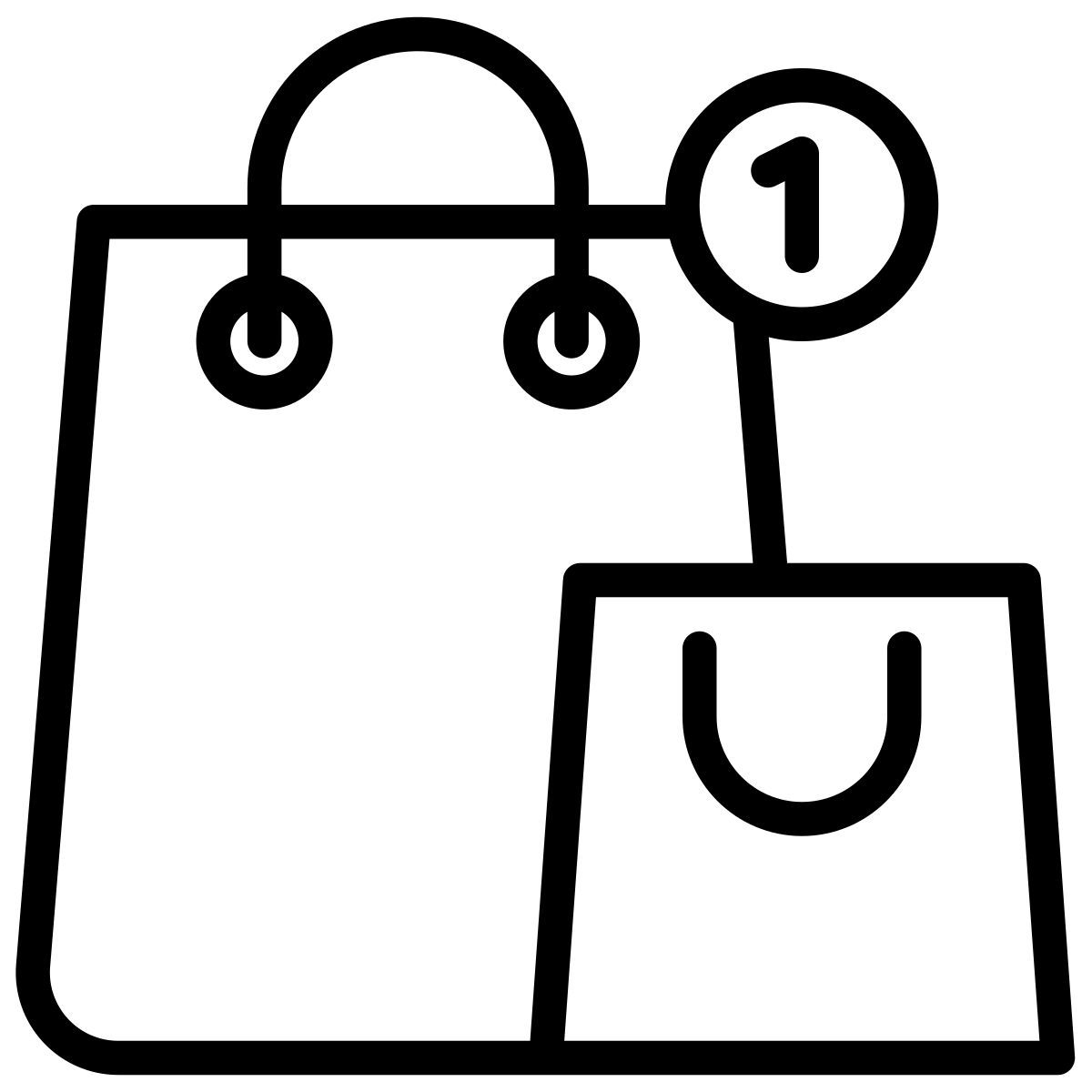shopping bag icon
