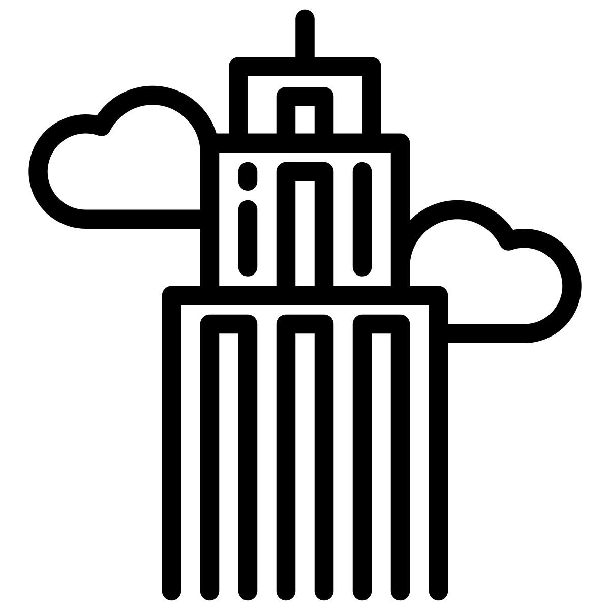 skyscraper icon