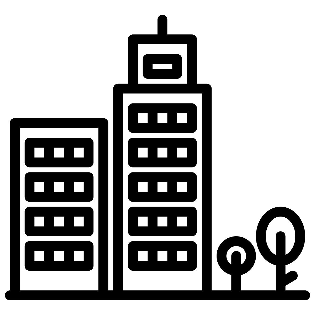 skyscraper icon