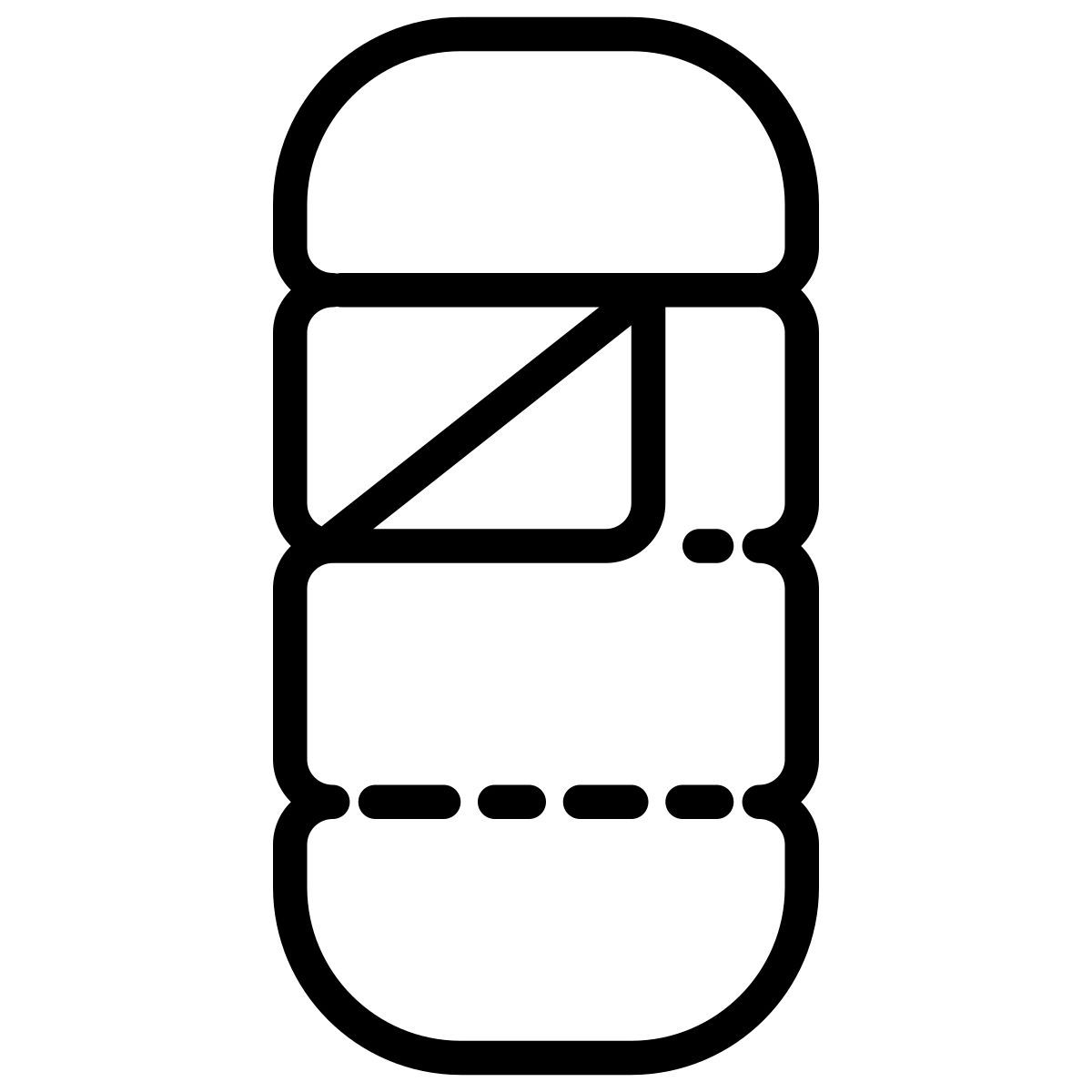 sleeping bag icon