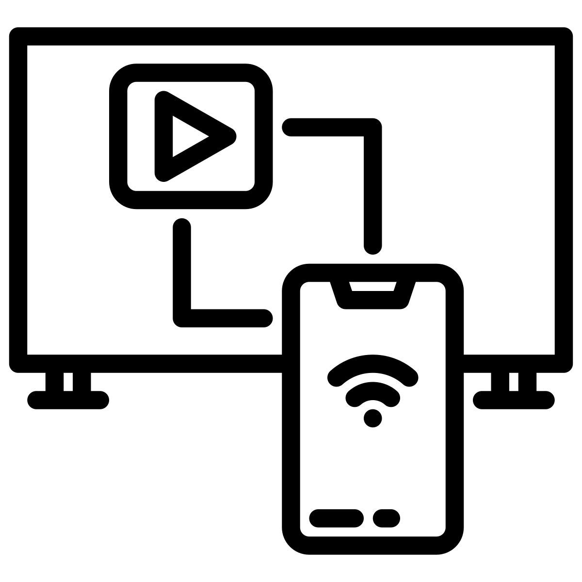 téléviseur intelligent icon