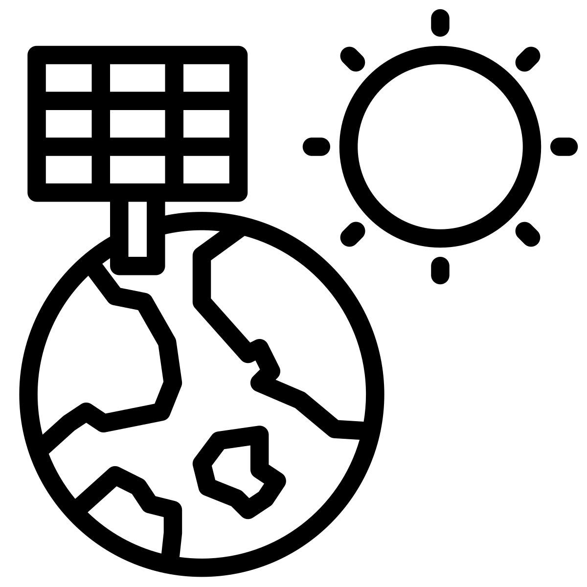 solar cell icon