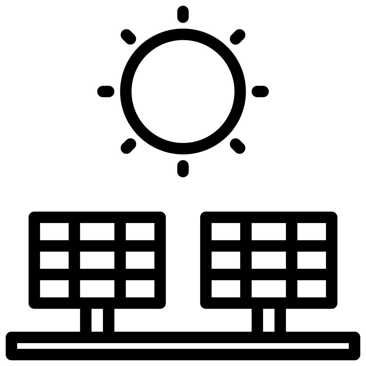 solar cell icon