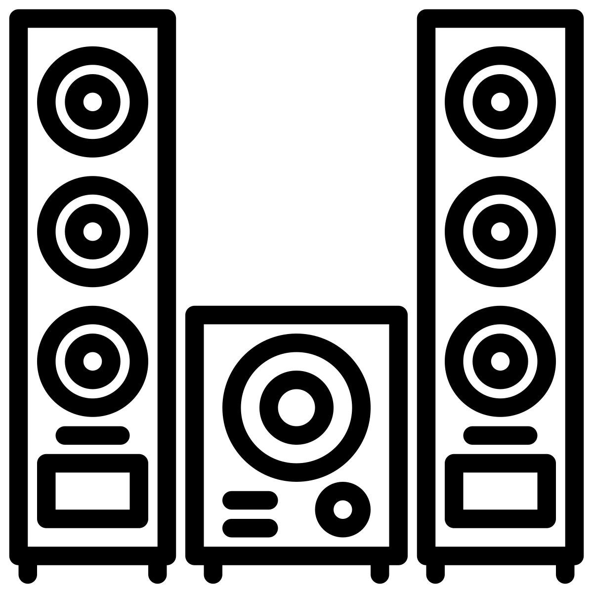 sistema audio icon