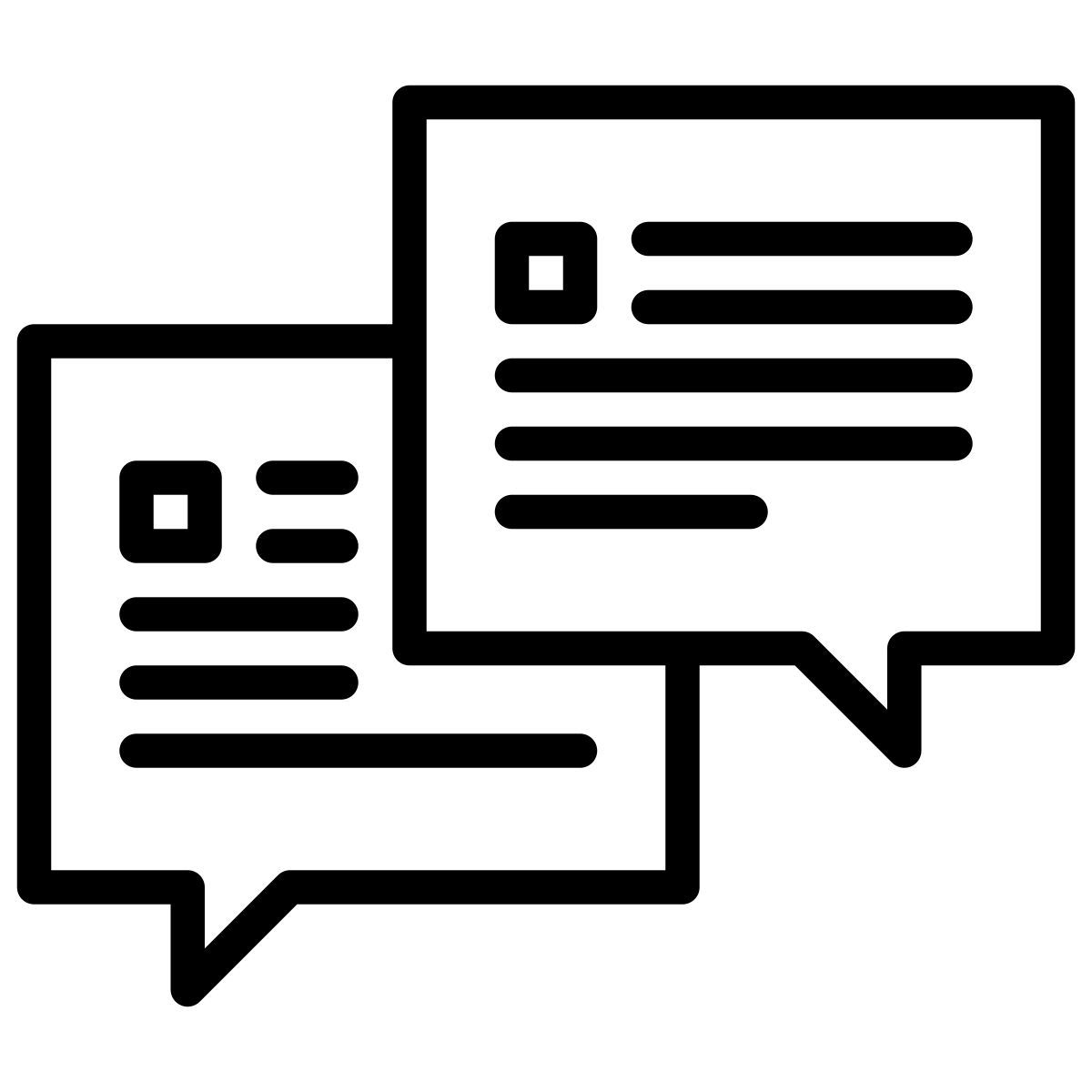 speech bubble icon