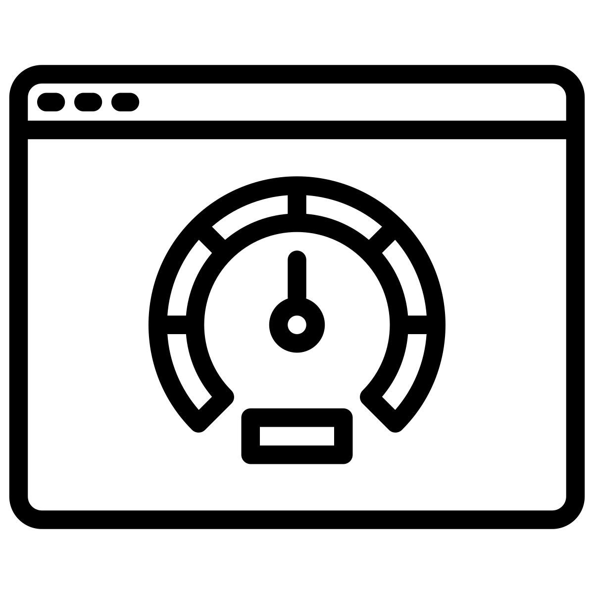 geschwindigkeitstest icon