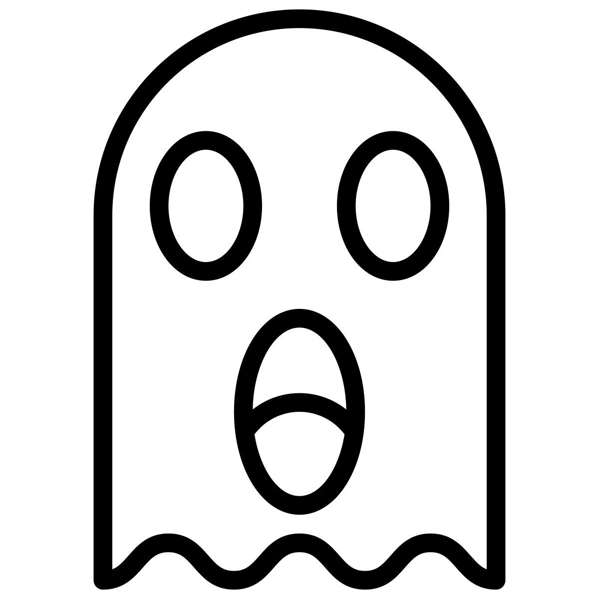 spooky ghost icon