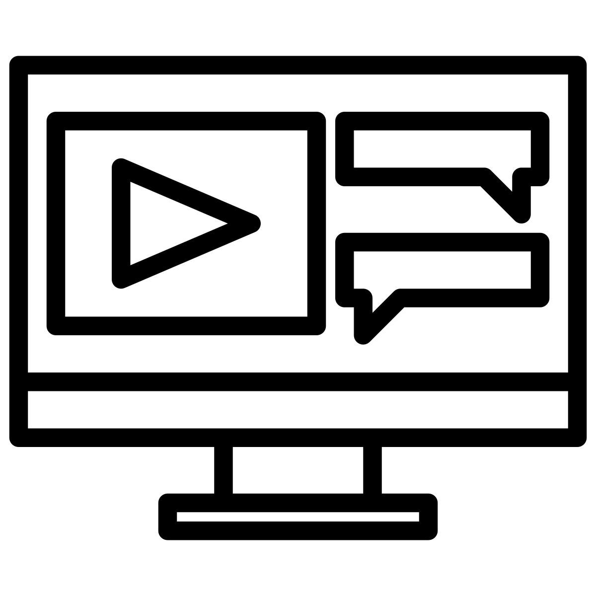 streaming icon
