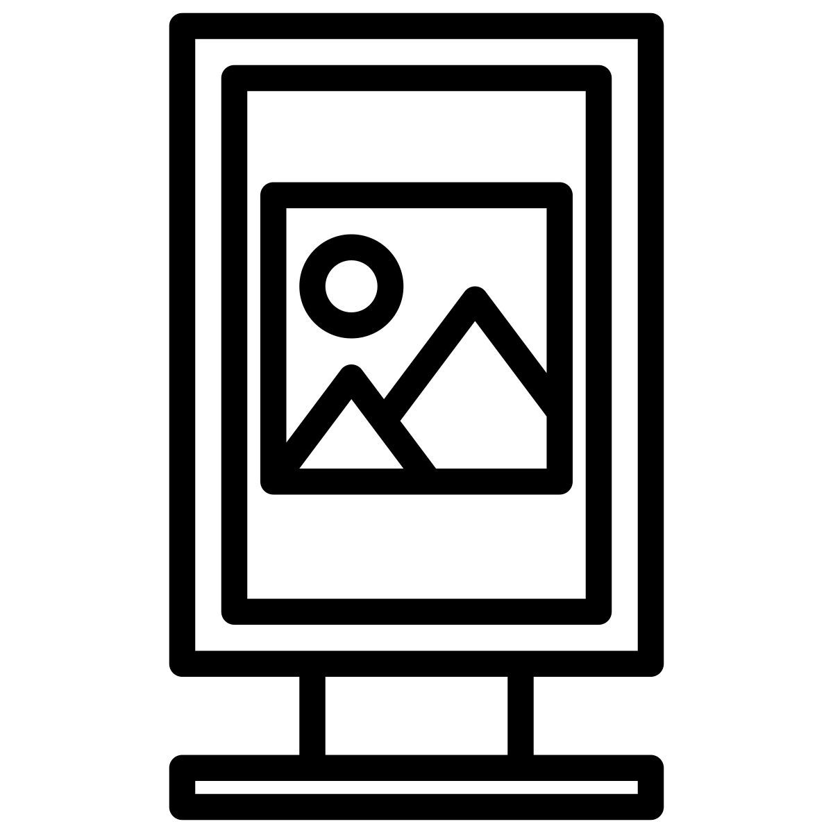 street sign icon