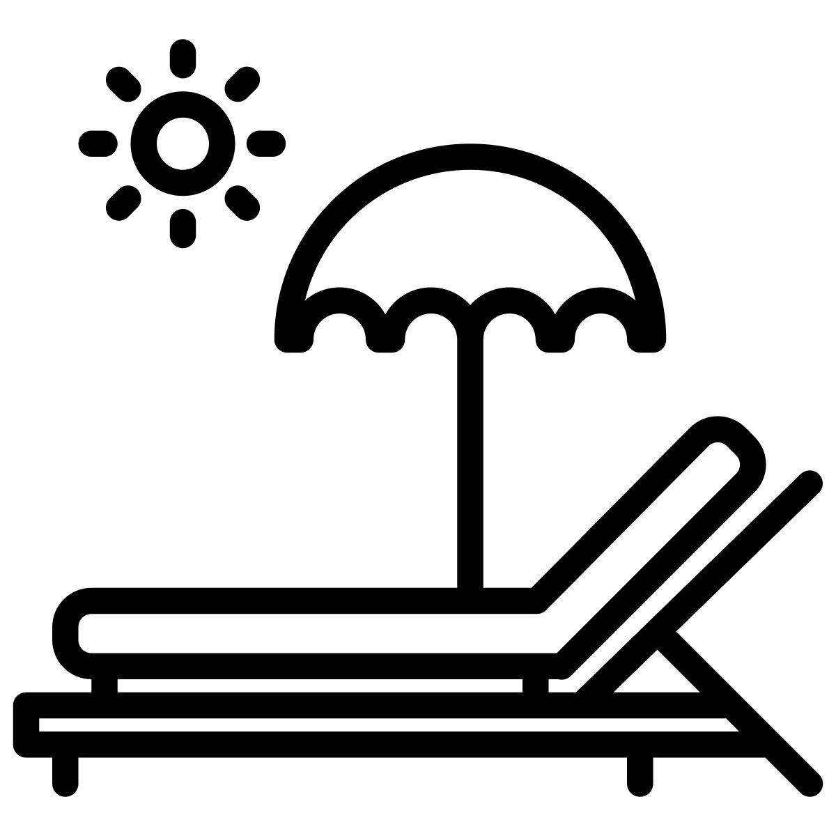 sunbed icon