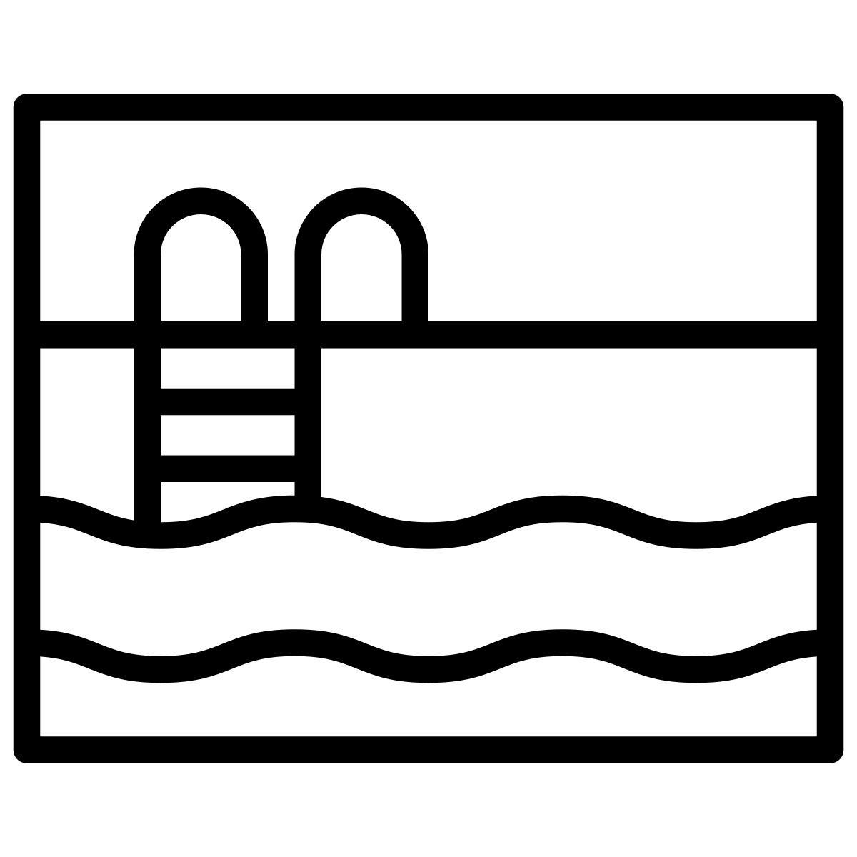 swimming pool icon