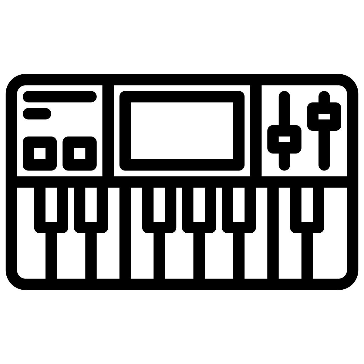 synthesizer icon