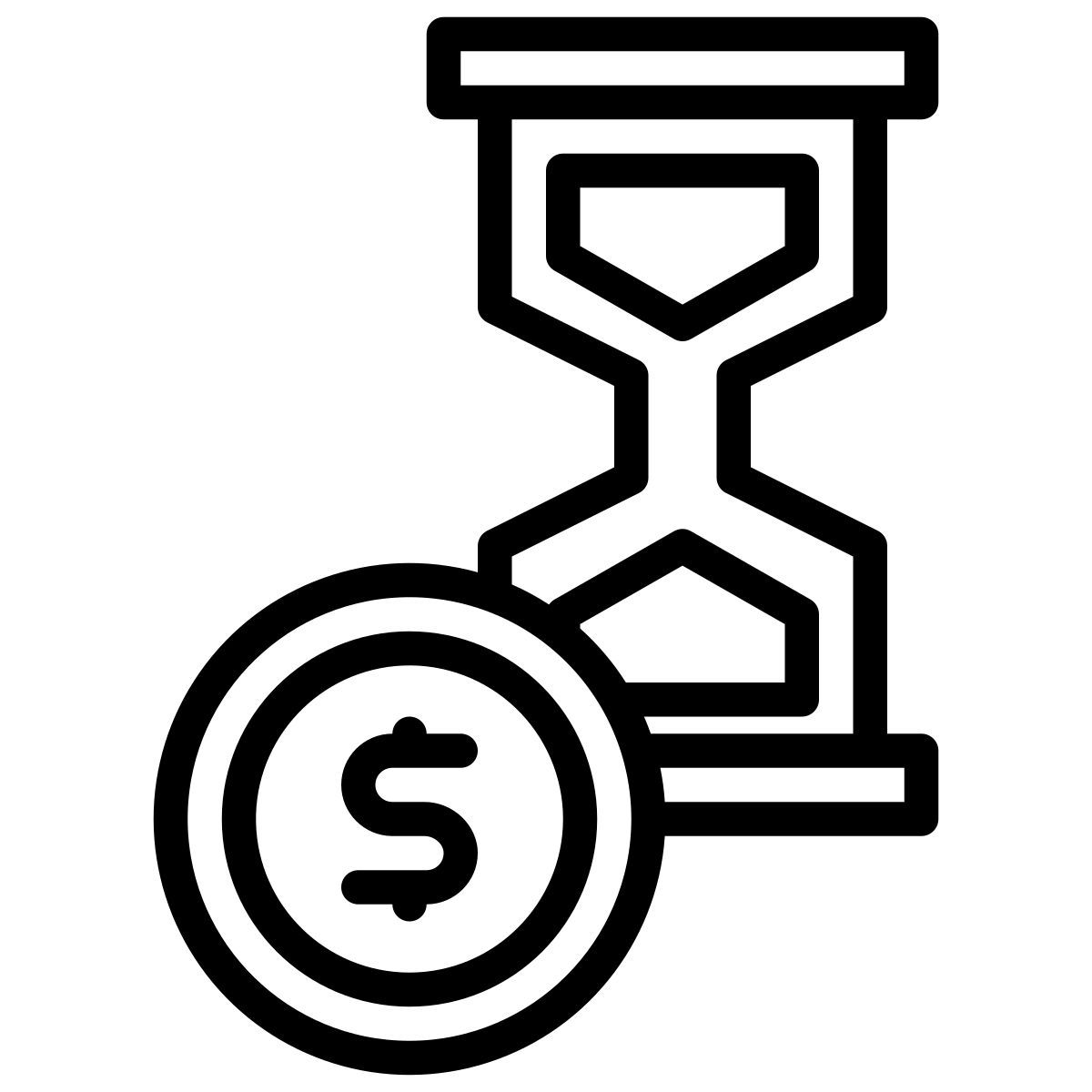 time is money icon
