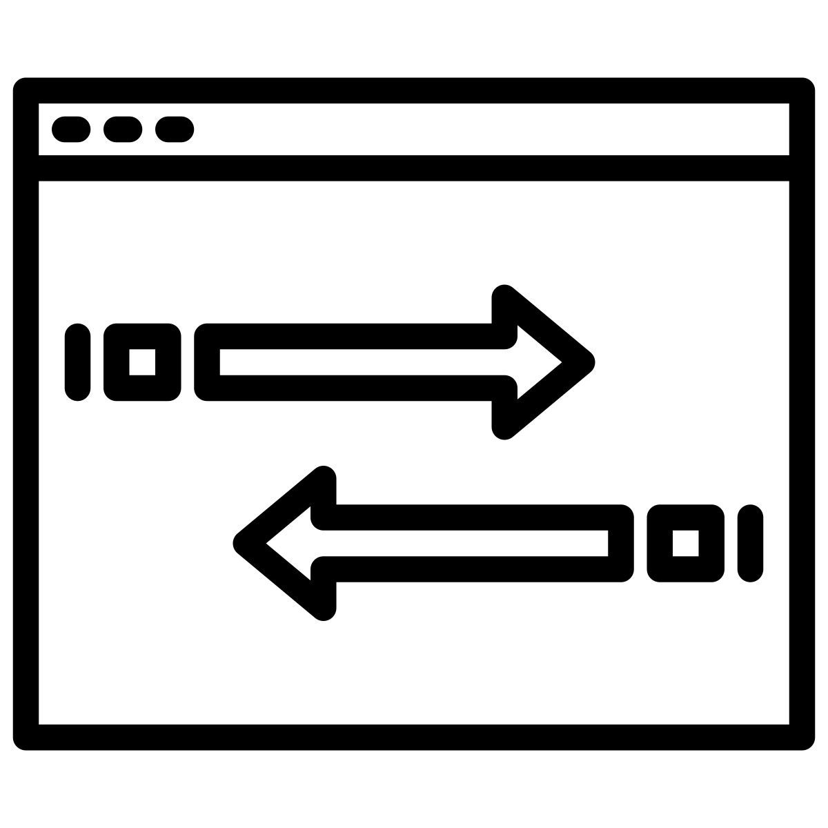 transfer data icon