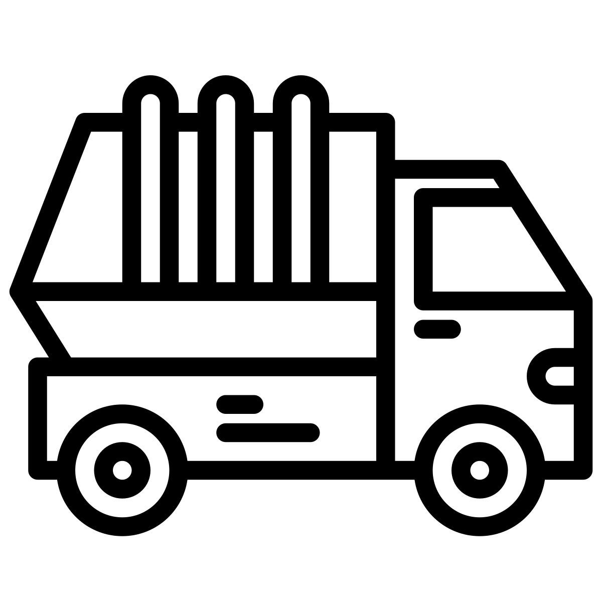 trash truck icon