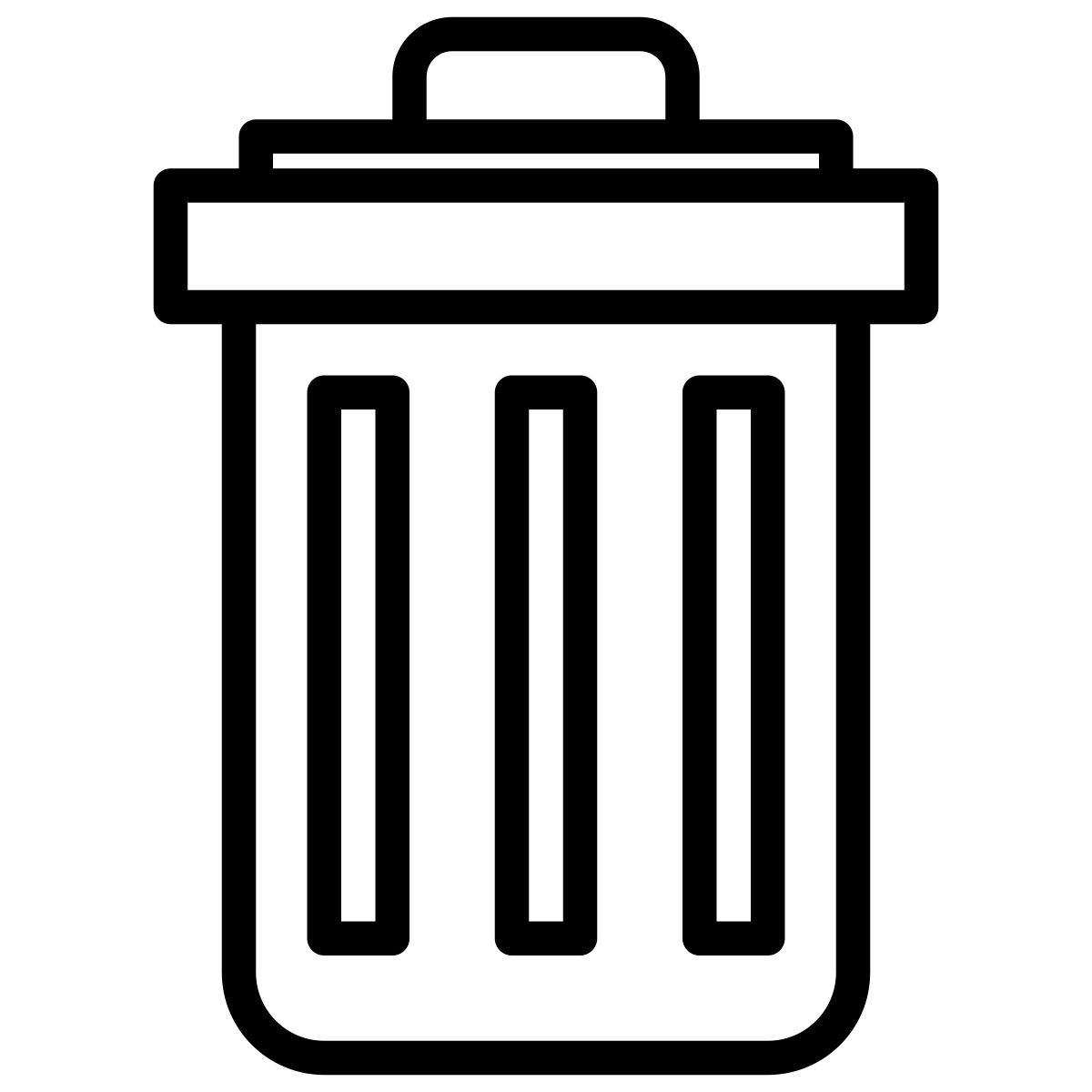 Poubelle icon