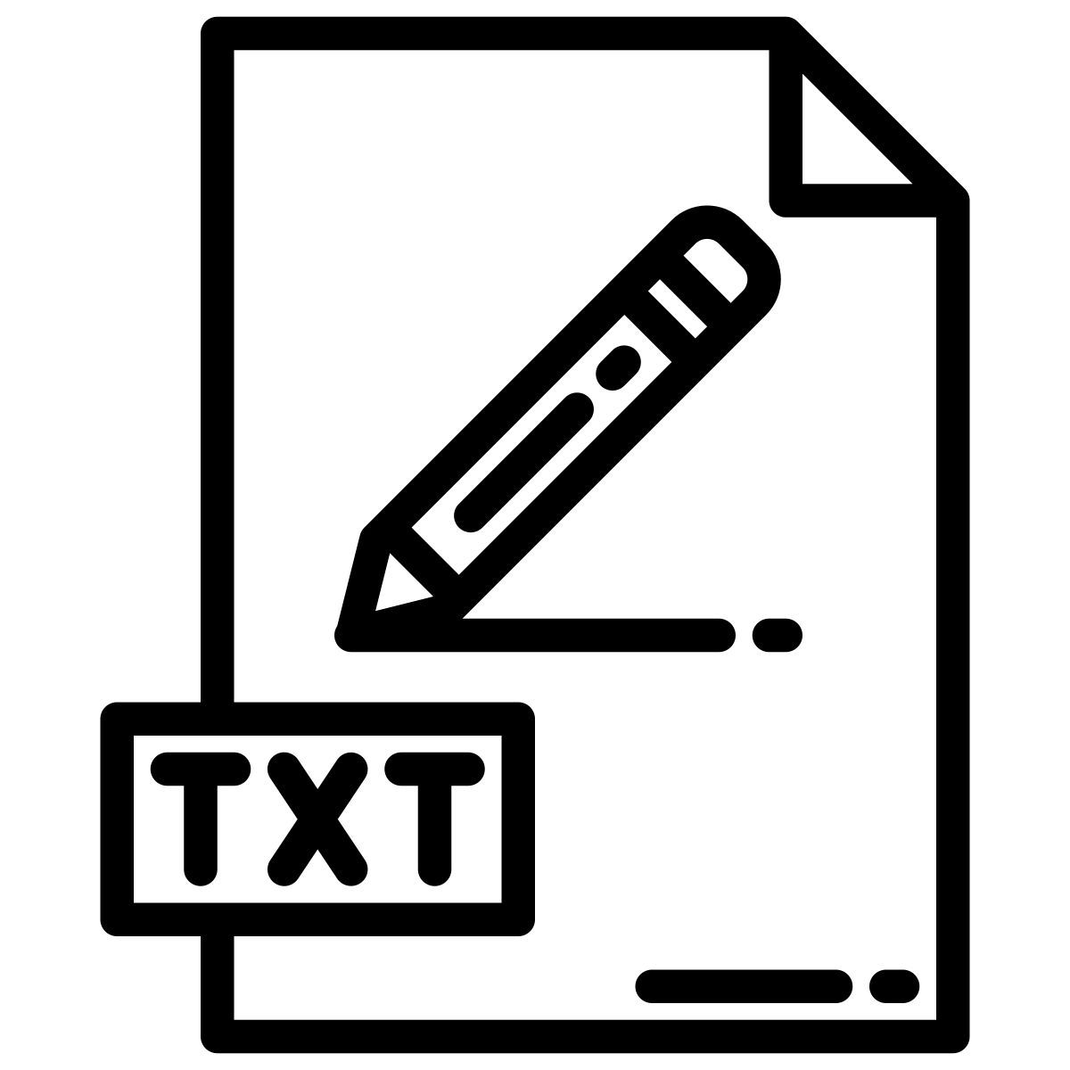 텍스트 icon