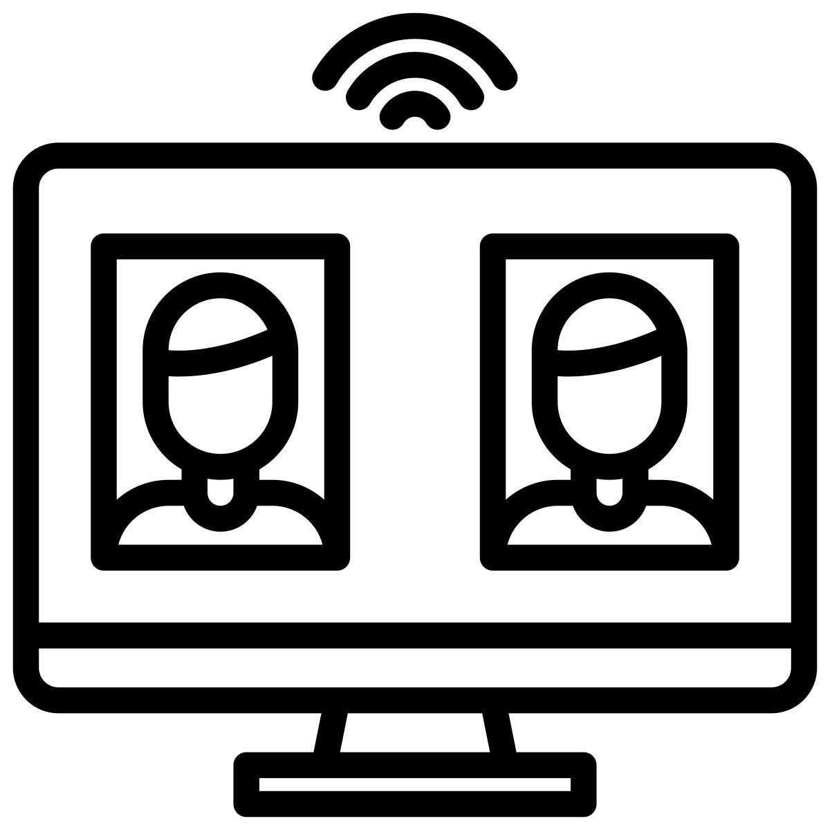 video conference icon