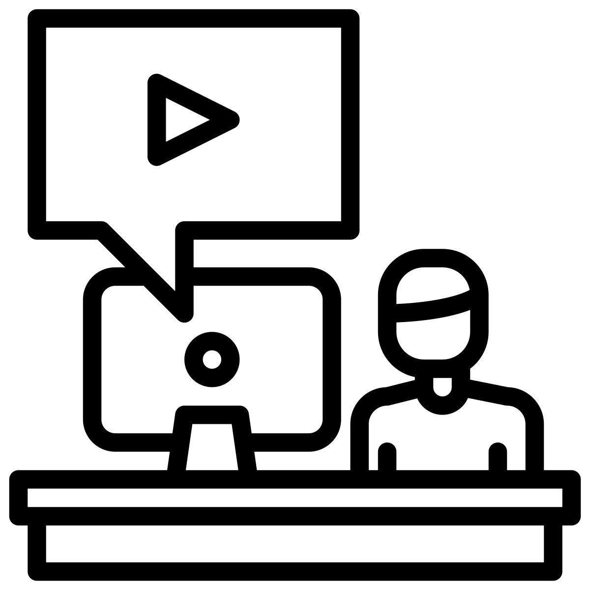 video conference icon