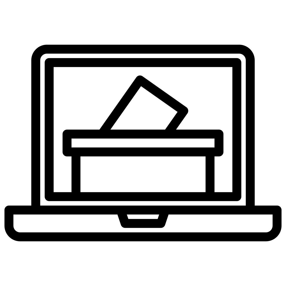 votación en línea icon