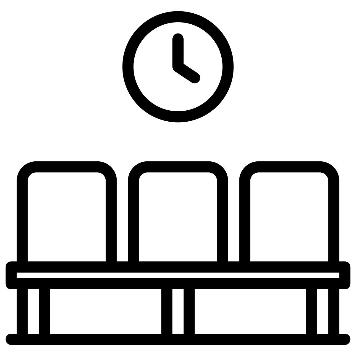 waiting room icon