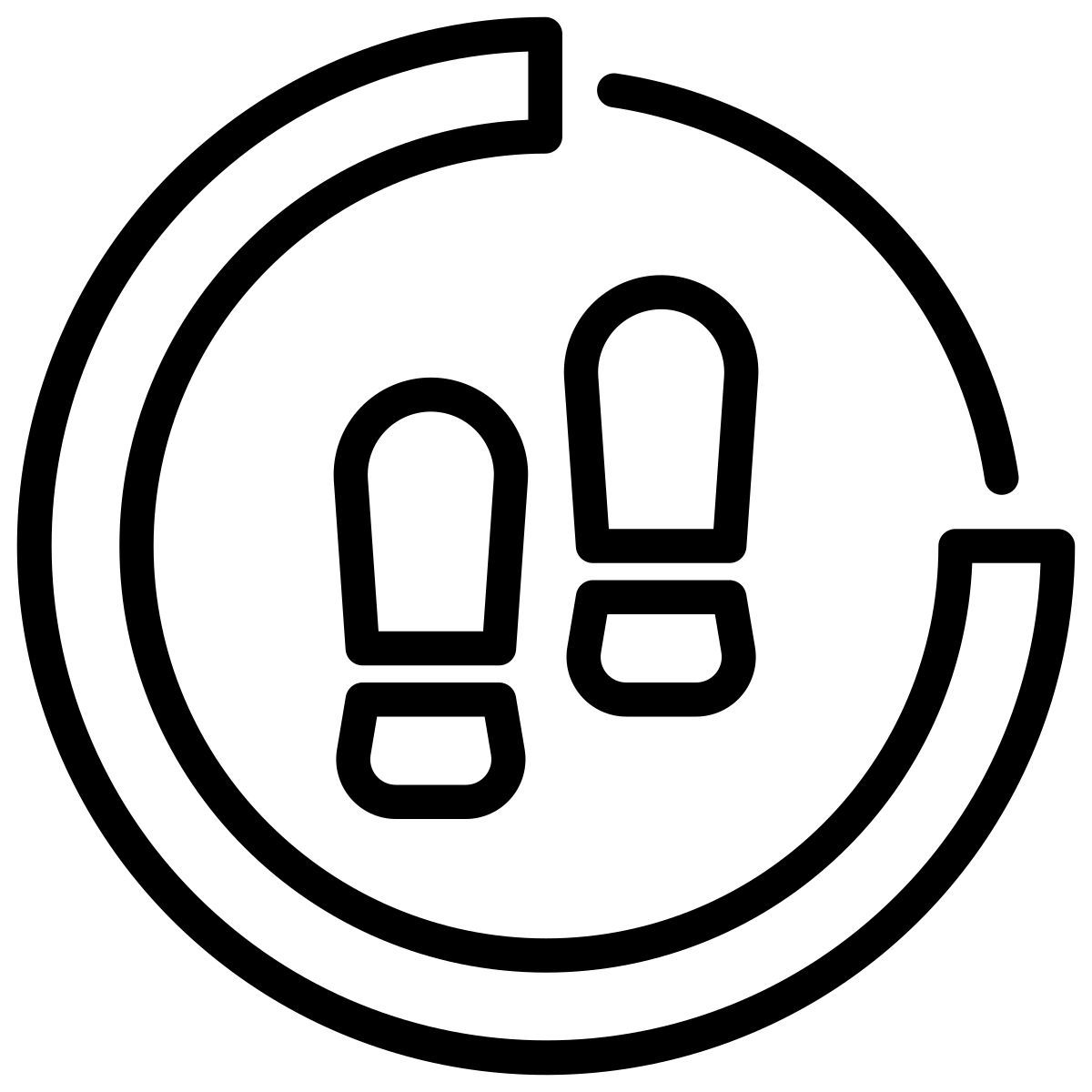 passeggiata esterna fitness e dieta xnimrodx lineal xnimrodx icon