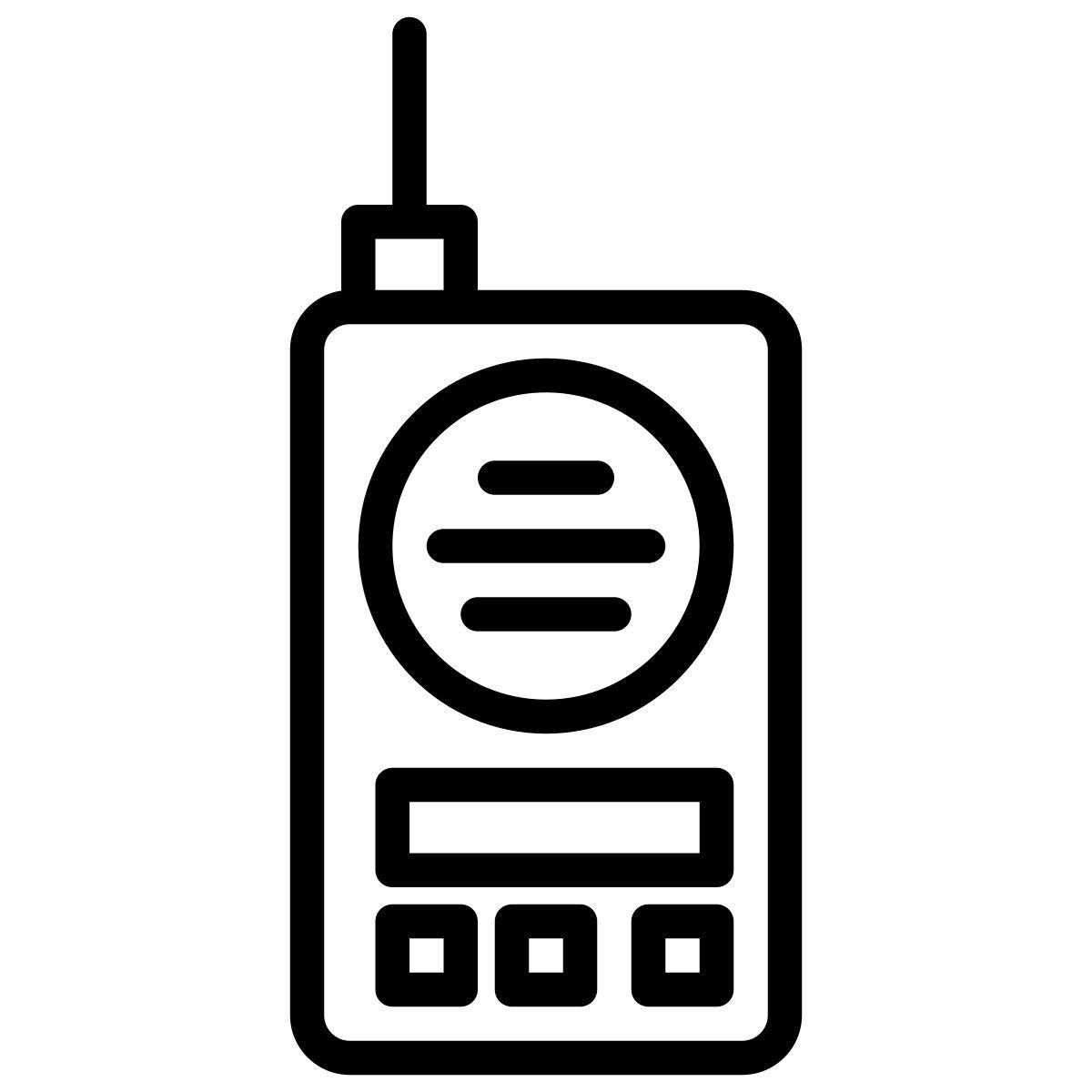 talkie walkie icon