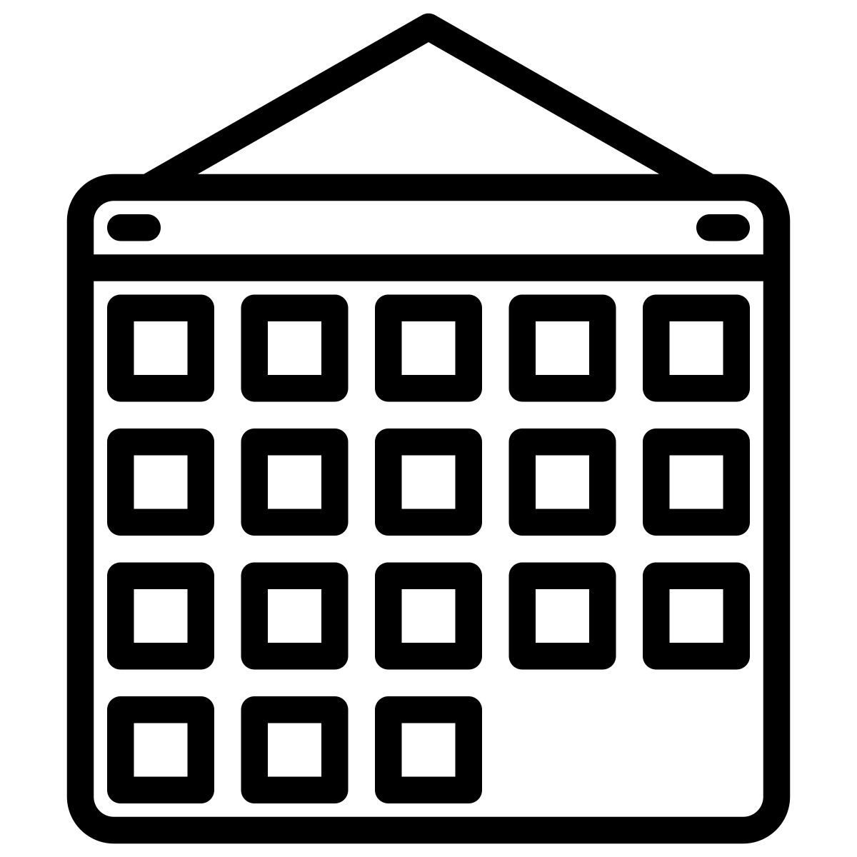 wall calendar icon