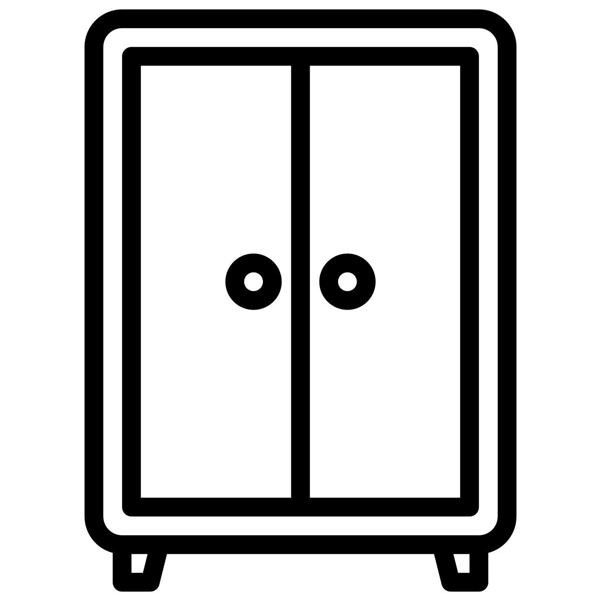 wardrobe icon