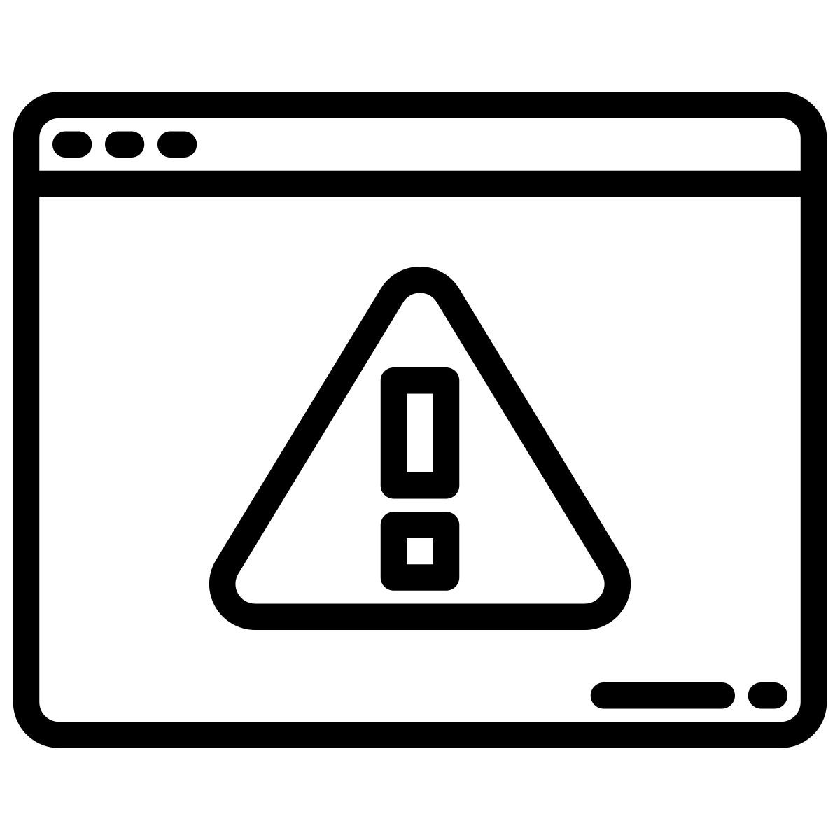 warning icon