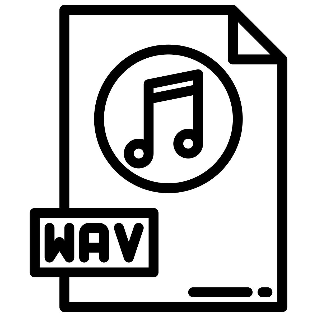 wav icon