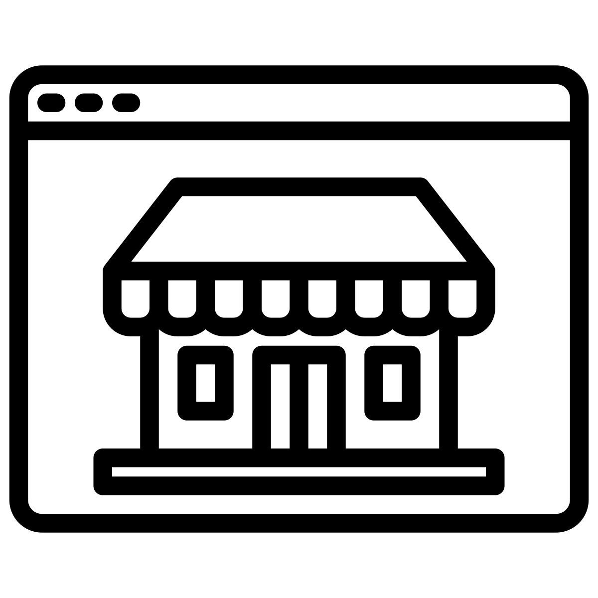 online shop icon