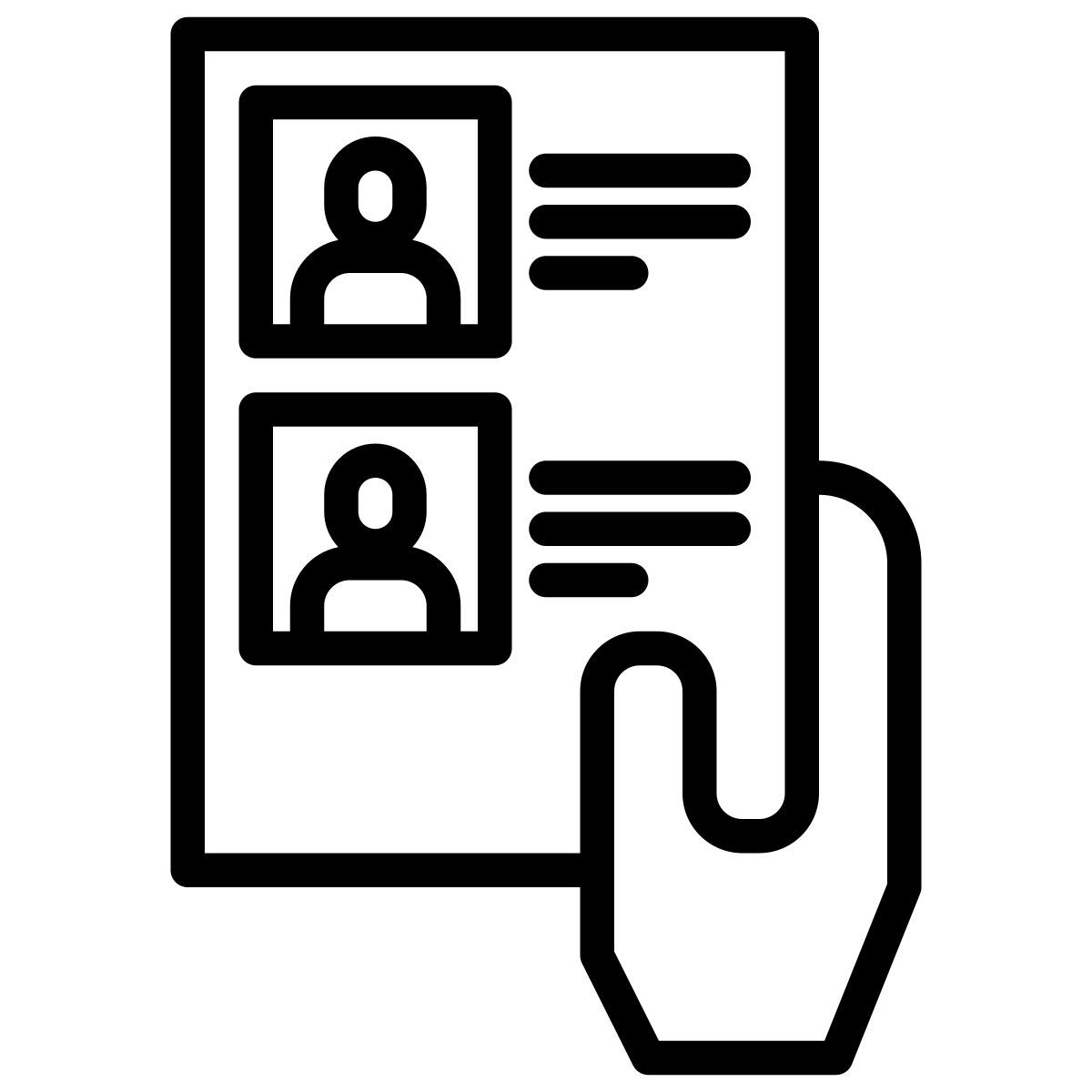 marriage license icon