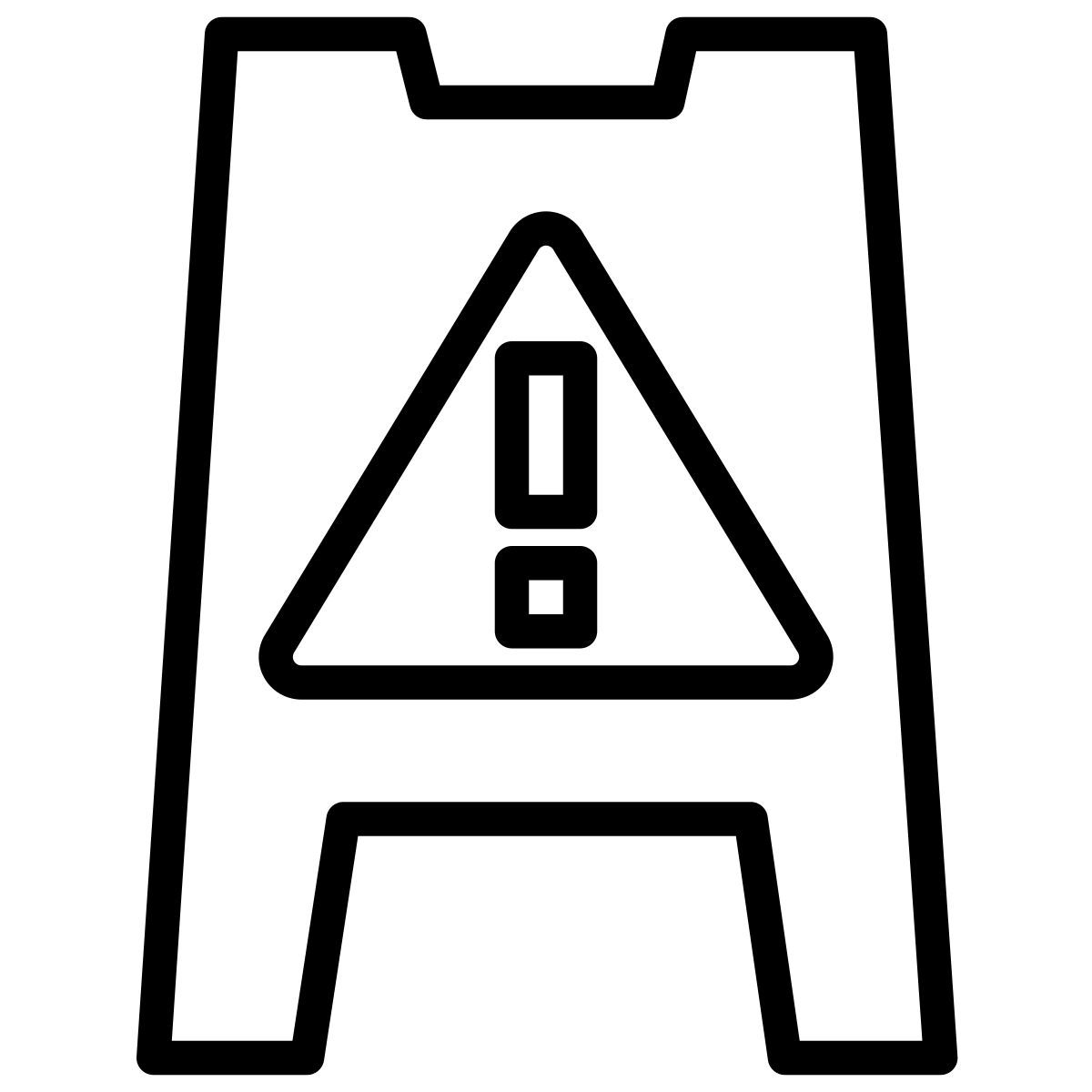 wet floor icon