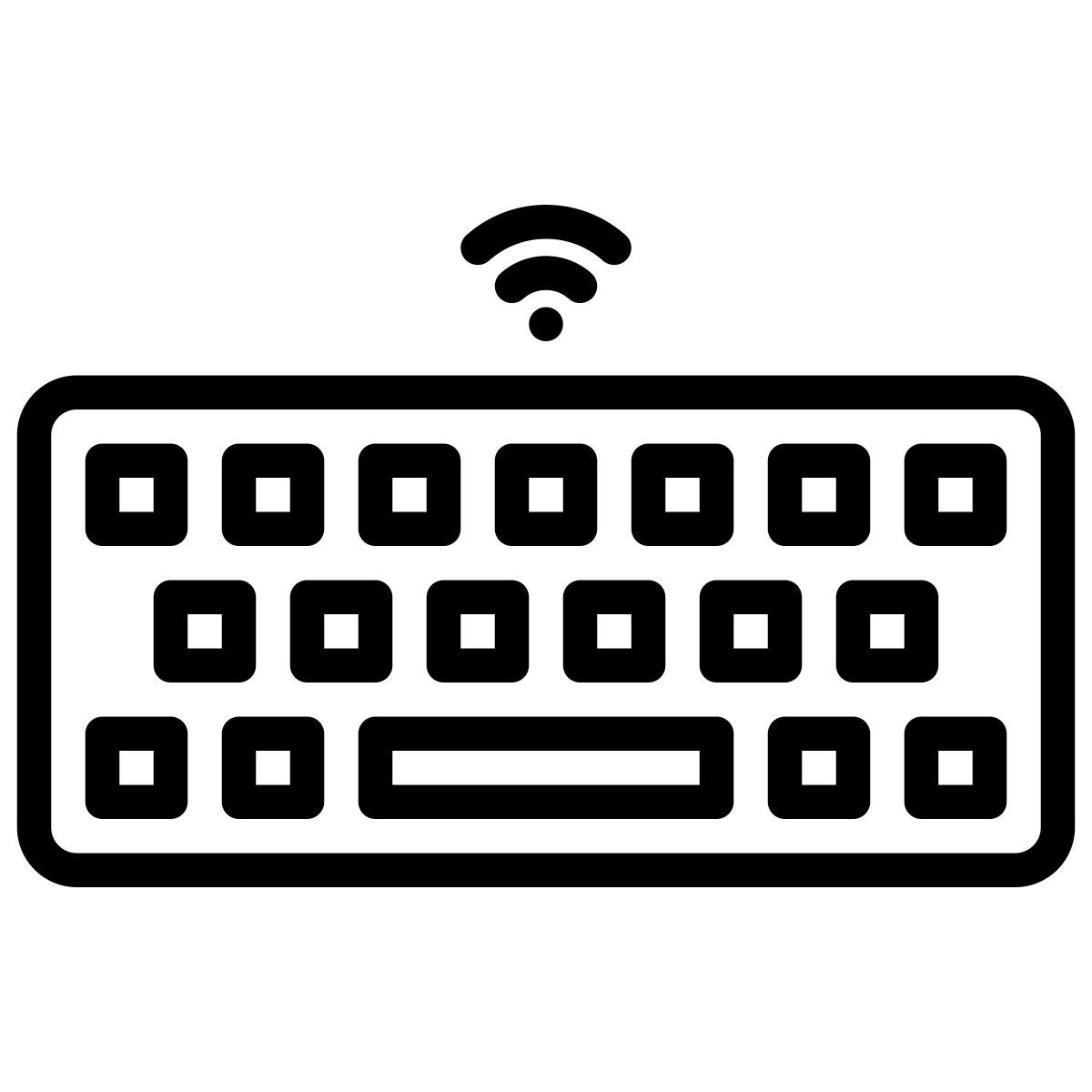 teclado sem fio icon