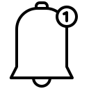 external bell-notification-alert-xnimrodx-lineal-xnimrodx icon