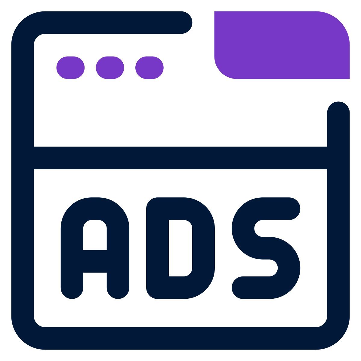 online advertisement アイコン