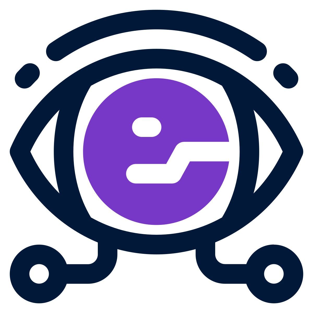 icône robotic eye